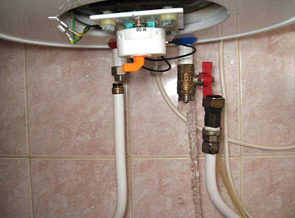 Підключаємо бойлер до водопроводу своїми руками: схема підключення і врізання в водопровід Підключаємо бойлер до водопроводу своїми руками: схема підключення і врізання в водопровід