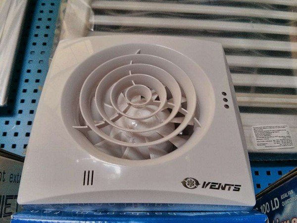 Вентилятор для ванної безшумний: його конструктивні особливості та види