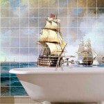 Фотоплитка для ванної кімнати: особливості обробки Фотоплитка для ванної кімнати: особливості обробки