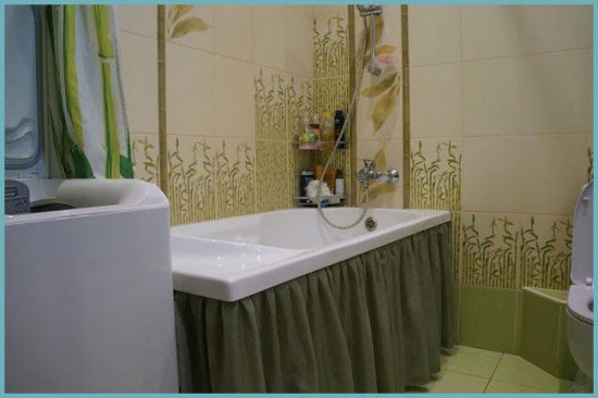 Як і чим закрити простір під ванною