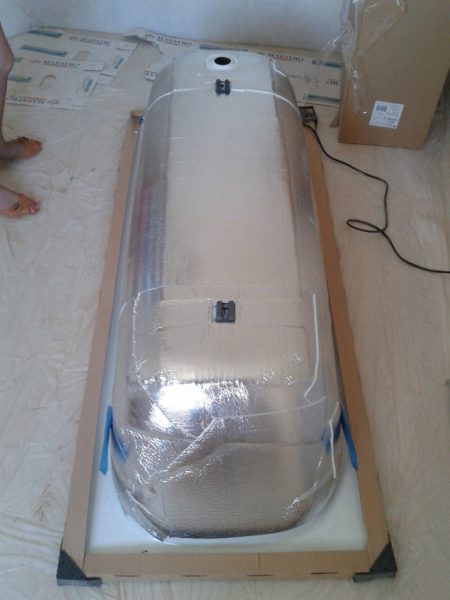 Утеплення сталевої ванни своїми руками — відео інструкція та фото