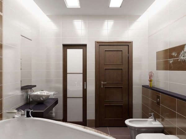 Як вибрати вологостійкі двері для ванної кімнати — види і особливості (фото, відео)