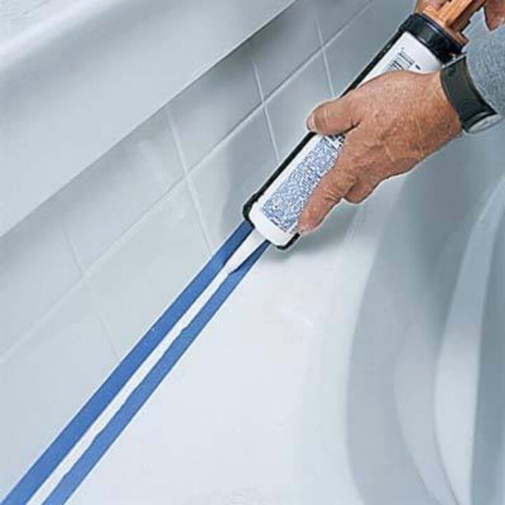 Закладення швів між ванною і плиткою, способи, послідовність робіт