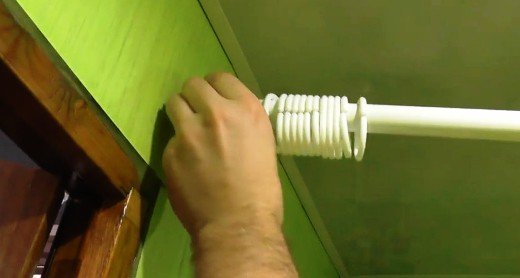 Штанга для ванної кімнати, карниз для штори, як краще зробити Штанга для ванної кімнати, карниз для штори, як краще зробити