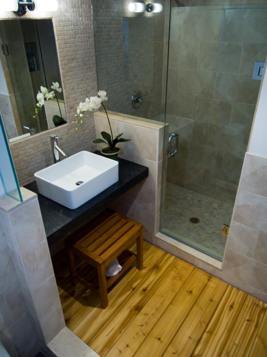 Сучасний дизайн ванної кімнати маленького розміру