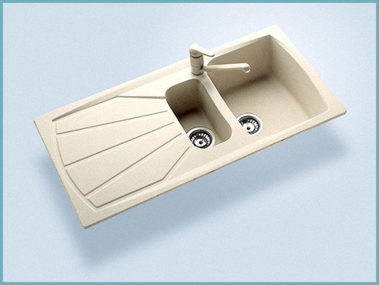 Розбираємося з мийками з штучного каменю для кухні