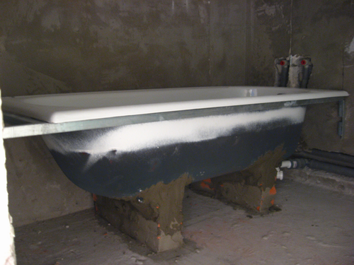 Встановлення ванни, як зробити самому