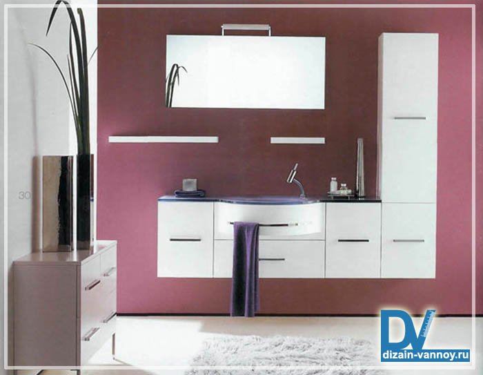 Модульні меблі для ванної кімнати і вбудовані варіанти Модульні меблі для ванної кімнати і вбудовані варіанти