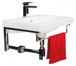 Розбираємося, як правильно закріпити раковину на стіні