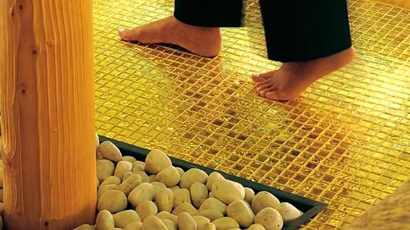 Плитка мозаїка для ванної кімнати: фото дизайну інтерєру