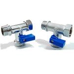 Кран для пральної машини: кутовий, прохідний (особливості вибору)