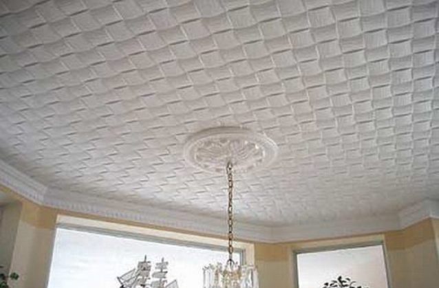 Дизайн та оздоблення стелі: гіпсокартон, шпалери, натяжні стелі