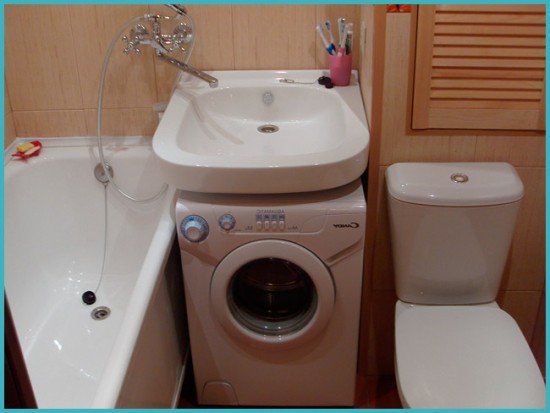 Раковина над пральною машиною: рекомендації по вибору і установці своїми руками