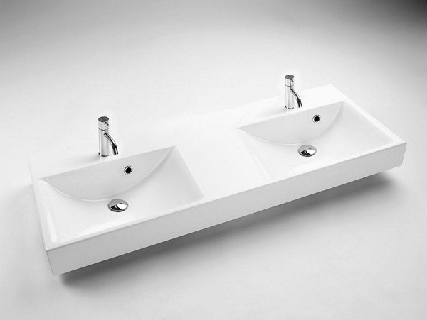 Раковина подвійна для ванної: призначення, переваги, різновиди і установка своїми руками