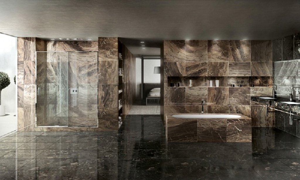 Розмір плитки для ванної кімнати всіх існуючих видів