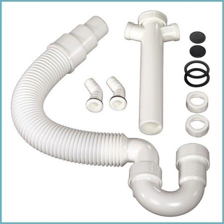 Вибираємо правильний сифон для кухонної мийки (раковини)