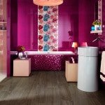 Плитка з малюнком для ванної: фото приклади дизайнів