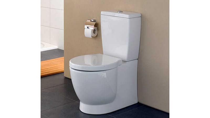 Розміри унітазу з бачком: установчі габарити