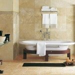 Настінна плитка для ванної: колекція фото