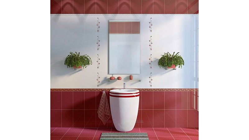 Розміри плитки для ванної кімнати