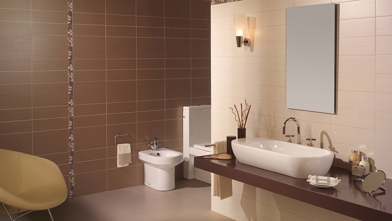 Матова плитка для ванної кімнати