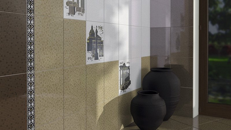 Плитка для ванної кімнати російського виробництва