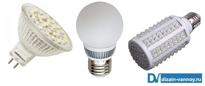 Світильники для ванної кімнати   фото, розташування і типи