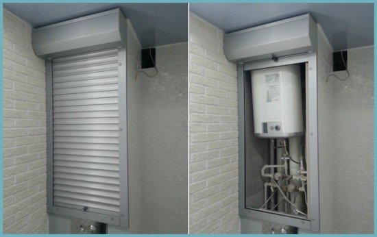 Сантехнічні рольставні у ванній і туалеті: монтаж, фото, відгуки