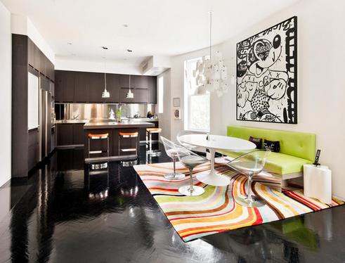 Темні підлоги в будинку: і шик, блиск, краса контрасту Темні підлоги в будинку: і шик, блиск, краса контрасту