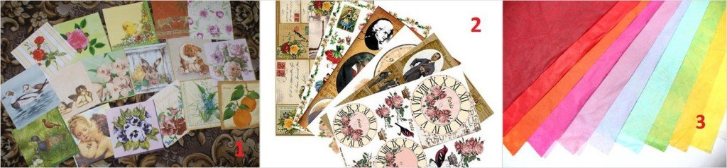 Декупаж на кахельної плитці, створюємо самі