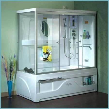 Комбінована душова кабіна з ванною — особливості, переваги і недоліки, відгуки власників