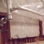 Установка рушникосушки у ванній своїми руками