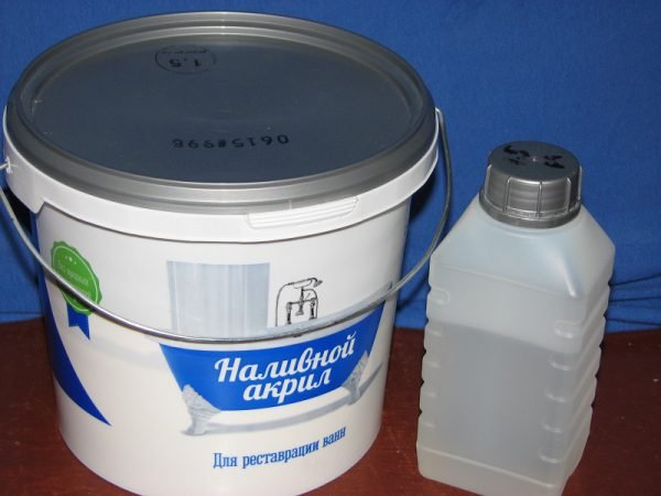 Наливна ванна рідким акрилом — як залити ванну (фото і відео)