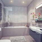 Як класти плитку у ванній правильно