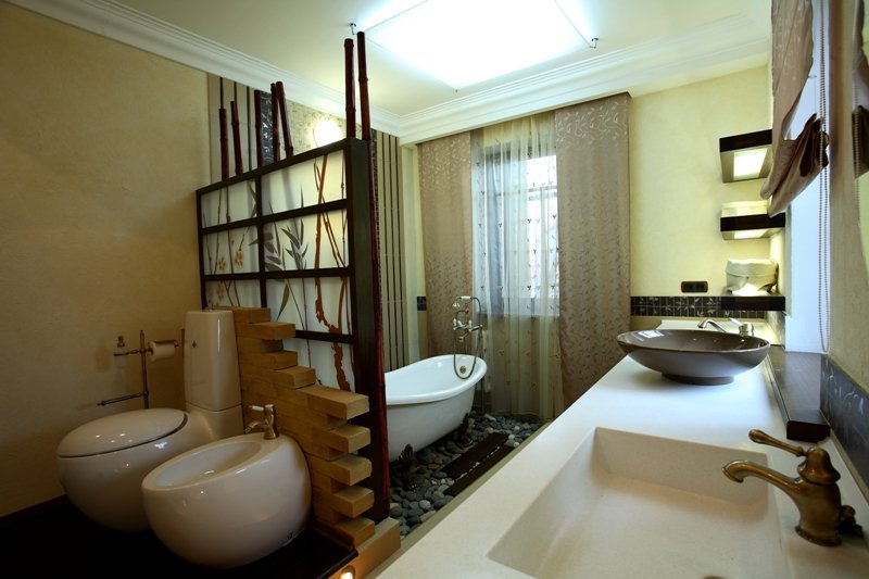 Сучасний дизайн ванної кімнати маленького розміру