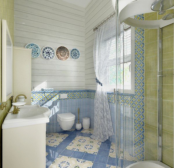 Ванна в стилі прованс, або Чарівний шарм французького стилю