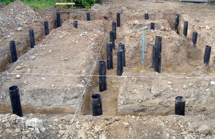 Будівництво буронабивного фундаменту