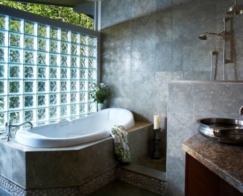 Якими зробити стіни у ванній крім плитки Якими зробити стіни у ванній крім плитки