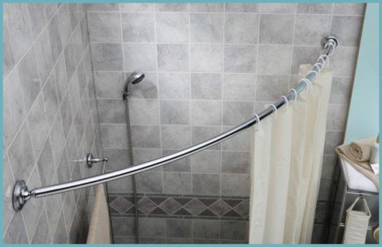 Карниз або штанга для штор у ванній. Як правильно вибрати і встановити