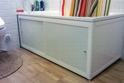 Розсувні екрани для ванни: розбираємося з варіантами і установкою