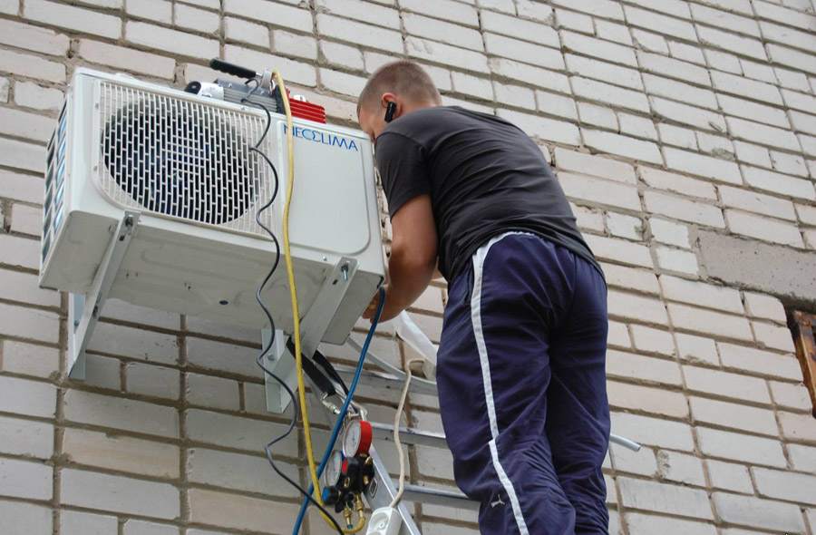 Установка кондиціонера в квартирі своїми руками: монтаж спліт системи