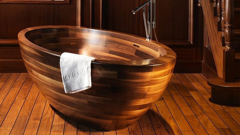 Деревяна ванна: переваги та недоліки