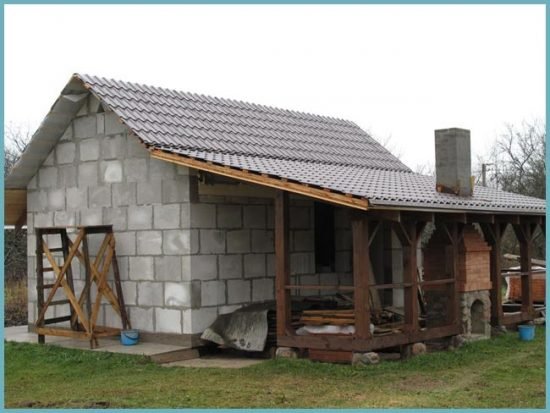 Лазня з газосилікатного будматеріалу. Плюси і мінуси блоків, покрокове зведення