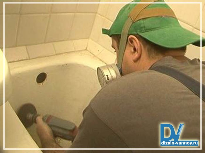Реставрація ванни рідким акрилом   відео з заливки і відновлення поверхні