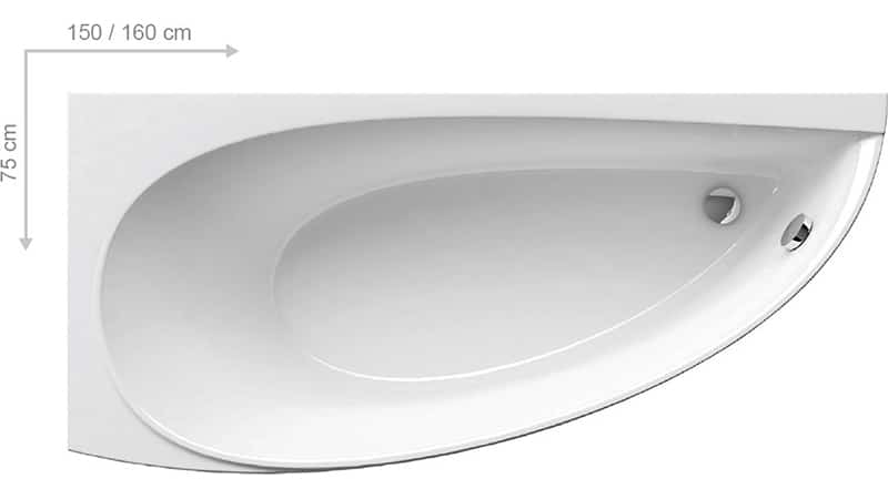 Обєм ванни: скільки літрів у ванні