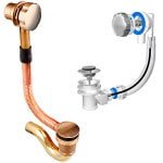 Який злив перелив для ванни краще: автомат або напівавтомат