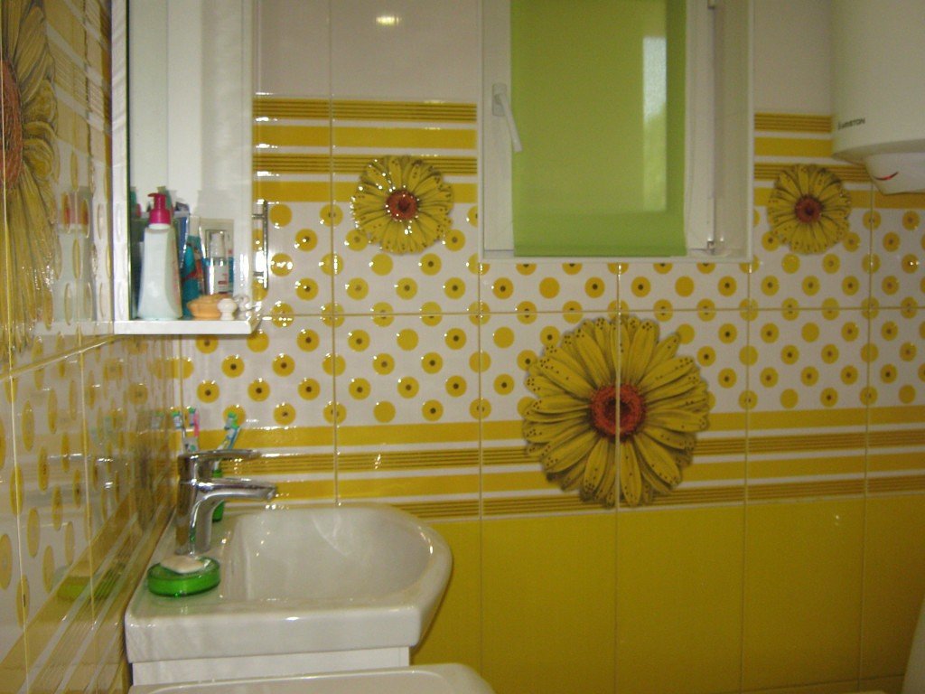 Дизайн плитки у ванній