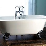 Отдельностоящая ванна на ніжках: фото приклади зразків