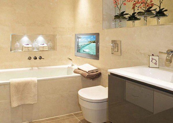 Телевізор для ванної: як вибрати і як встановити новомодний гаджет