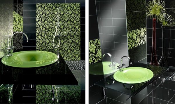 Панно з плитки в ванну, як вибрати і існуючі види